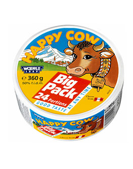 Happy Cow Portions Cheese Big Pack 360 Gm24 Pieces Meridukan Pk