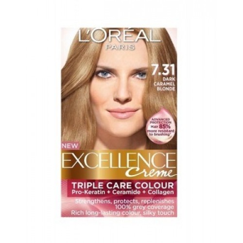 Excellence Creme 7 31 Dark Caramel Blonde Hair Color Meridukan Pk